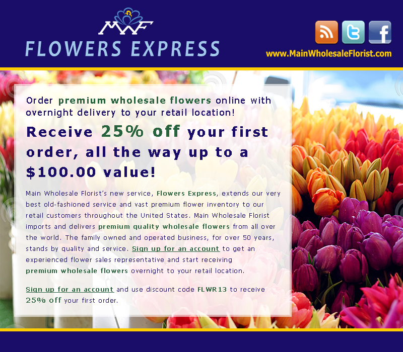 Flowers Express Promotion
